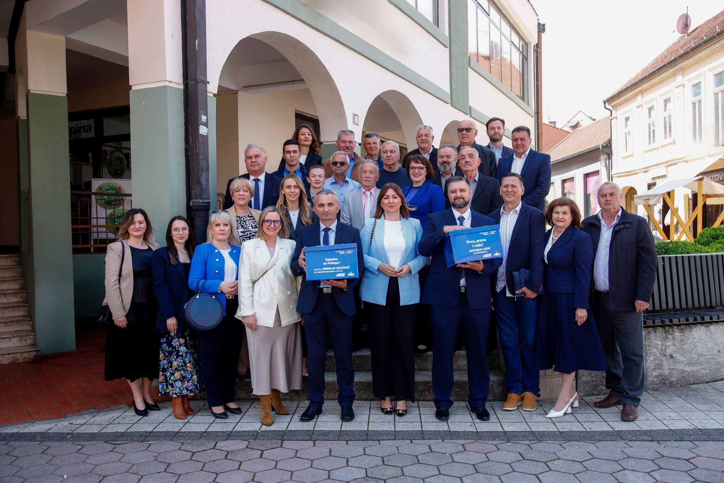 HDZ i HSU službeno predali kandidature za županicu i gradonačelnika: „Zahvaljujemo građanima na podršci“