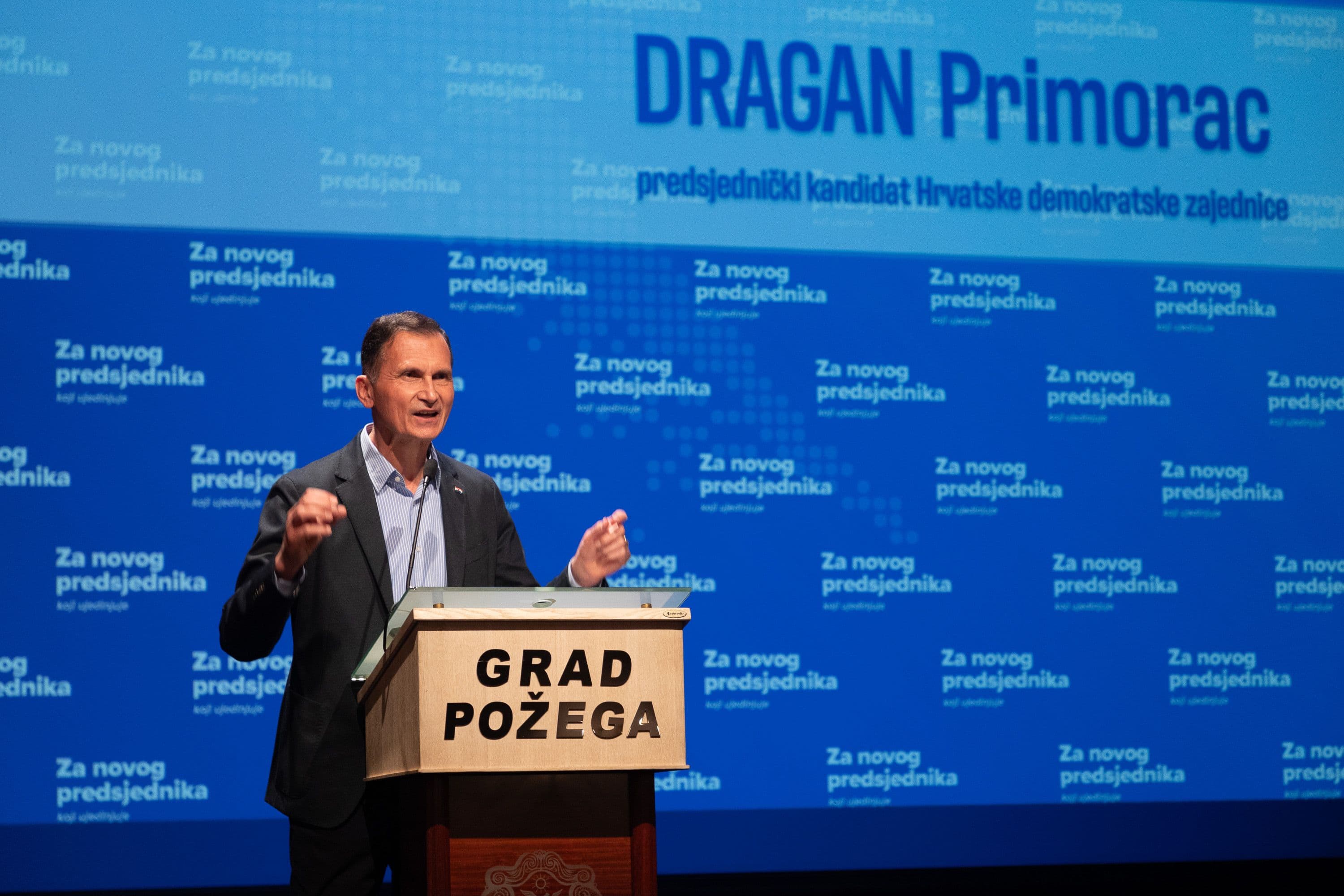 Primorac: "U Požeško-slavonskoj županiji sam se još jednom uvjerio da je Slavonija primjer zajedništva koje ću nastaviti graditi kao novi predsjednik“